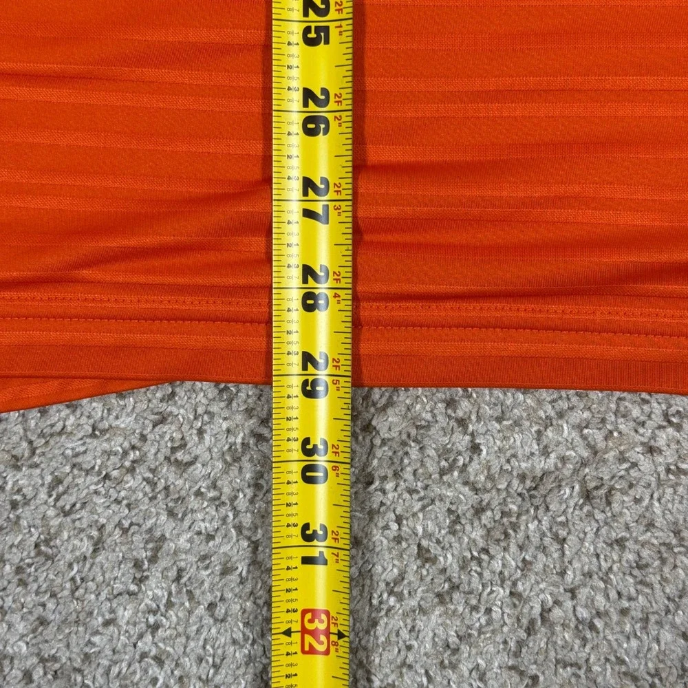 Clemson Tigers Nike Polo Shirt Men's XL‎ Orange Dri-Fit Team Golf Football NCAA